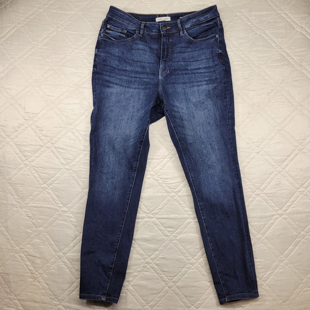Warp‎ + Weft MXP Milan High Rise Skinny Jeans Womens Size 14